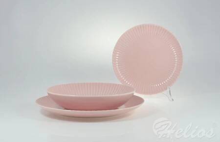 Lubiana Zestaw talerzy dla 6 osób - K70 DAISY Różowa  - zdjęcie duże 1