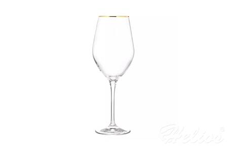 Krosno Glass S.A. Kieliszki do wina 300 ml - Splendour Gold (8187)  - zdjęcie duże 1