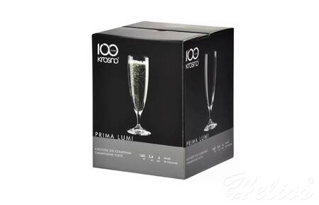 Krosno Glass S.A. Kieliszki do szampana 160 ml / 4 szt. - Prima Lumi (D058)  - zdjęcie duże 1