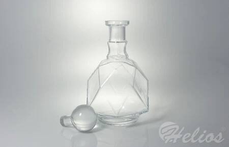 Krosno Glass S.A. Karafka 900 ml - HANDMADE Retro /  Vintage (5370)  - zdjęcie duże 4