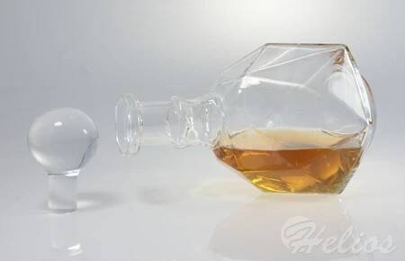 Krosno Glass S.A. Karafka 900 ml - HANDMADE Retro /  Vintage (5370)  - zdjęcie duże 3