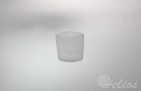 Krosno Glass S.A. Handmade / Wazon 10,5 cm - MATOWIONY (1964)  - zdjęcie duże 2