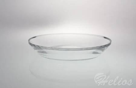 Krosno Glass S.A. Handmade / Talerz okrągły 25 cm - BEZBARWNY (0565)  - zdjęcie duże 1