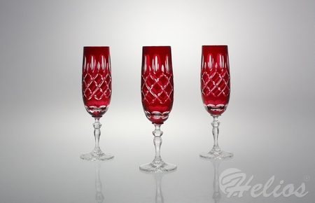 Anita Crystal Kieliszki kryształowe do szampana 180 ml - RUBIN (440 CARO)  - zdjęcie duże 1