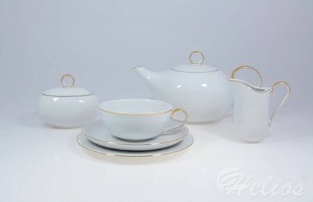 Ćmielów Garnitur do herbaty dla 6 osób - G813 WSTĄŻKA  - zdjęcie duże 2
