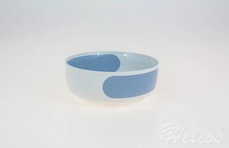 Ćmielów Design Studio MIX & MATCH / NEW ATELIER: Salaterka cylindryczna 21 cm - BLUE  - zdjęcie duże 3