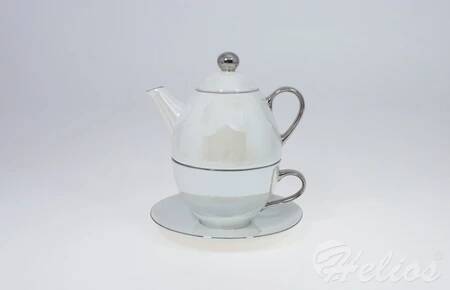 Kristoff Zestaw do herbaty Tea For One - Ole / Lustry Perłowy  - zdjęcie duże 3
