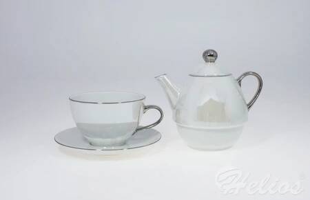 Kristoff Zestaw do herbaty Tea For One - Ole / Lustry Perłowy  - zdjęcie duże 2