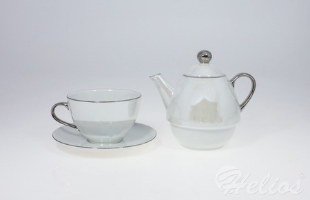 Kristoff Zestaw do herbaty Tea For One - Ole / Lustry Perłowy  - zdjęcie duże 1