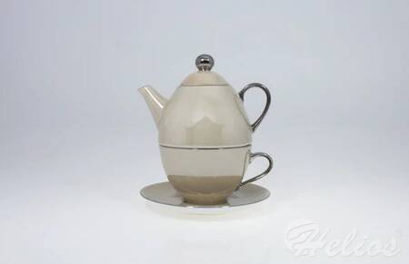 Kristoff Zestaw do herbaty Tea For One - Ole / Lustry Kamienny  - zdjęcie duże 2