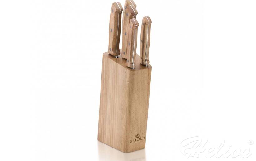 Gerlach Komplet 5 noży w bloku drewnianym - 959A COUNTRY - zdjęcie główne