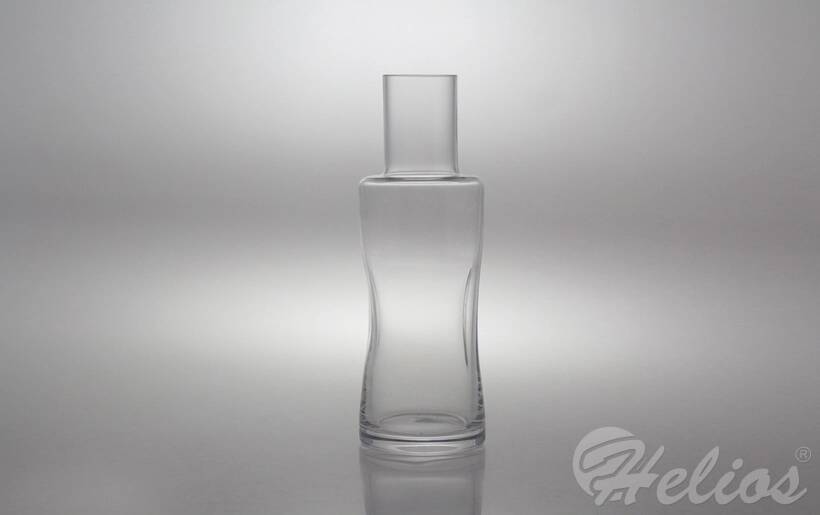 Krosno Glass S.A. Handmade / Karafka z wcięciem 450 ml - BEZBARWNA (5340) - zdjęcie główne