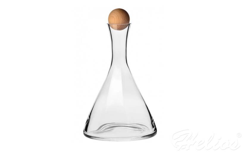 Krosno Glass S.A. Karafka do wina z drewnianym korkiem 1,00 l - Wine Connoisseur (7197) - zdjęcie główne