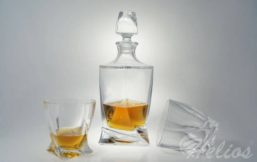 Bohemia Komplet kryształowy do whisky 1+6 - QUADRO Premium (949391) - zdjęcie główne