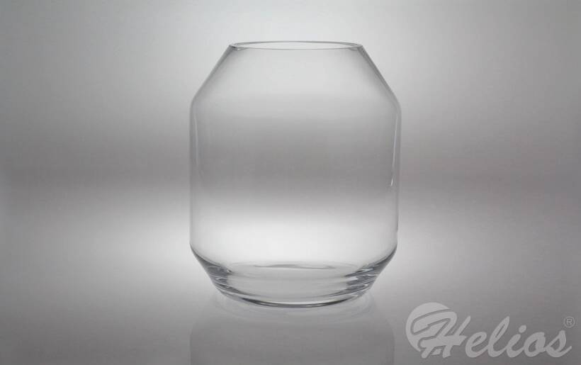 Krosno Glass S.A. Handmade / Świecznik na dużą świecę 30 cm - BEZBARWNY (4213) - zdjęcie główne