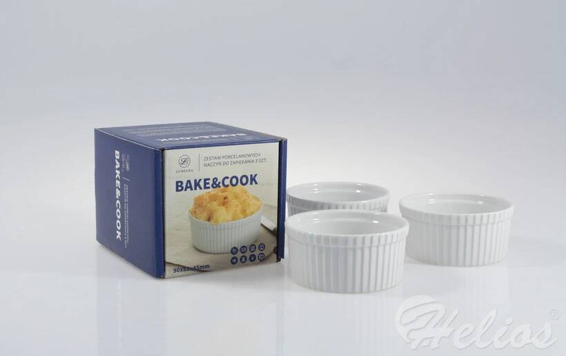 Lubiana Bake&Cook: Zestaw naczyń do zapiekania 90 Ameryka / 3 szt. (LU203A002BC) - zdjęcie główne