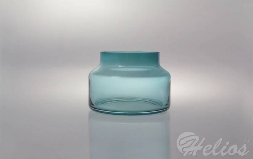 Krosno Glass S.A. Handmade / Świecznik 12,5 cm - Niebieski (3985) - zdjęcie główne