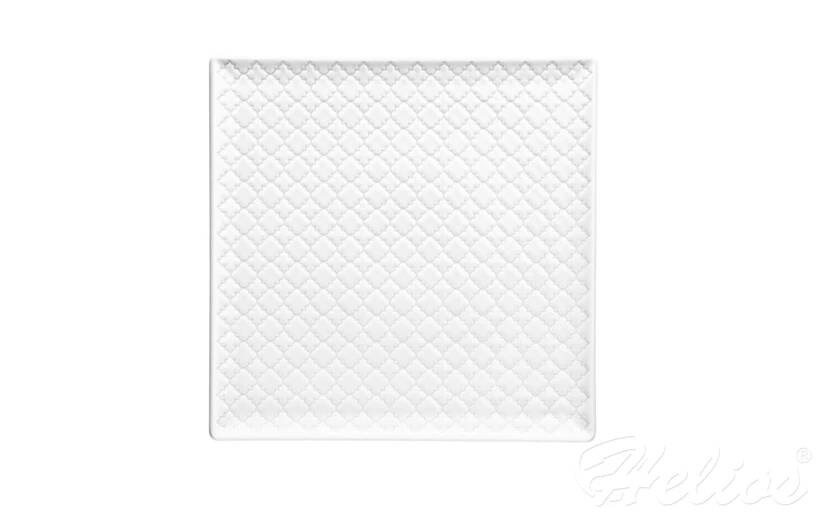 Lubiana Talerz płytki / kwadratowy 25,5 cm - MARRAKESZ (biały) - zdjęcie główne