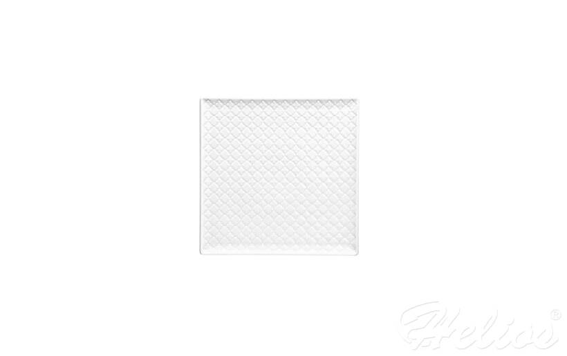 Lubiana Talerz płytki / kwadratowy 11 cm - MARRAKESZ (biały) - zdjęcie główne