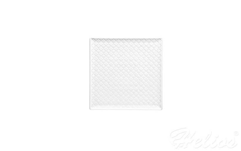 Lubiana Talerz płytki / kwadratowy 17 cm - MARRAKESZ (biały) - zdjęcie główne