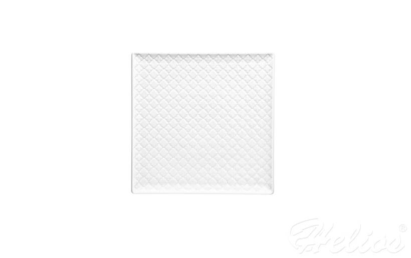 Lubiana Talerz płytki / kwadratowy 20,5 cm - MARRAKESZ (biały) - zdjęcie główne