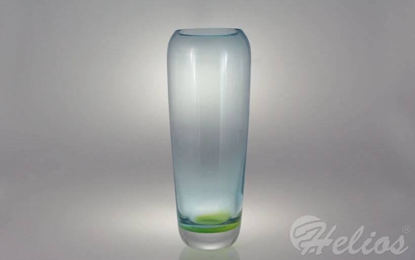 Krosno Glass S.A. Handmade / Wazon 40 cm - Niebiesko-zielony (A465) - zdjęcie główne