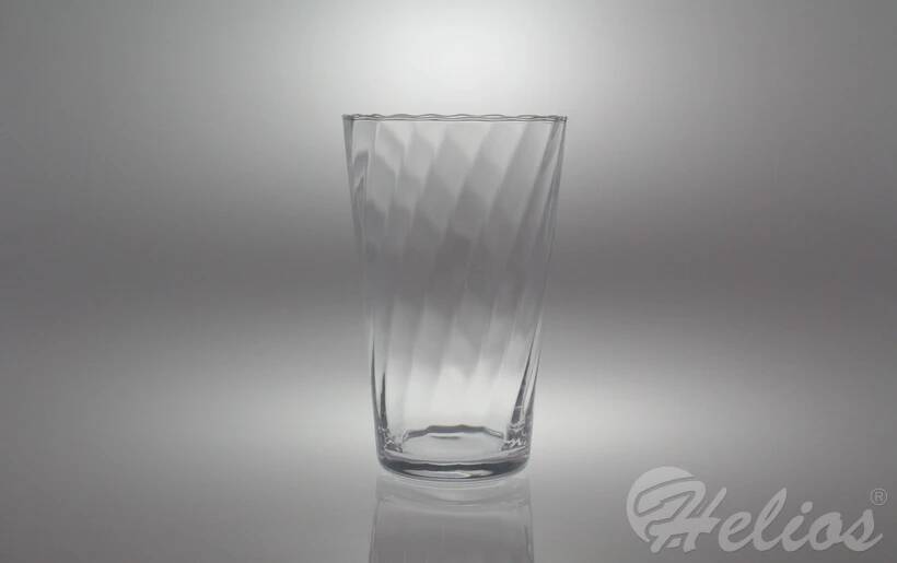 Krosno Glass S.A. Handmade / Wazon 24 cm - Optyk skręcany (A879) - zdjęcie główne