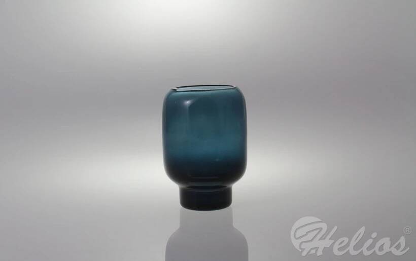 Krosno Glass S.A. Handmade / Świecznik 14 cm - TURKUS - zdjęcie główne