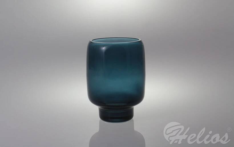 Krosno Glass S.A. Handmade / Świecznik 18 cm - TURKUS - zdjęcie główne