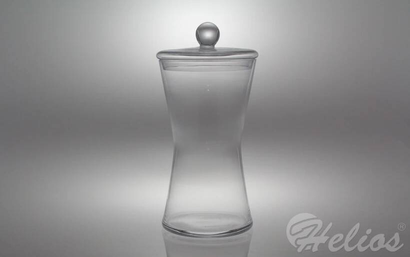 Krosno Glass S.A. Handmade / Pojemnik z dekielkiem - Bezbarwny (KP-1123) - zdjęcie główne