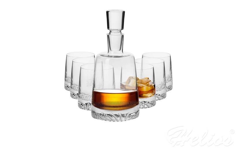 Krosno Glass S.A. Komplet do whisky 7-częściowy - Fjord (KP-1533) - zdjęcie główne