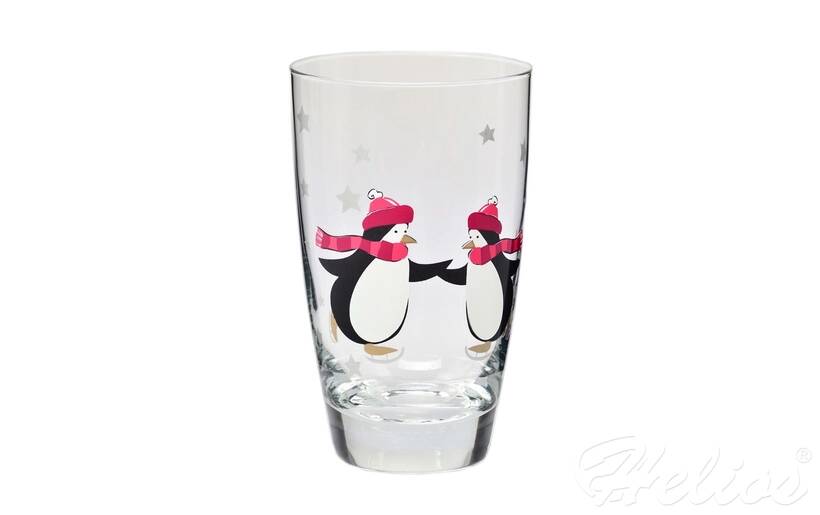 Krosno Glass S.A. Szklanki 450 ml / 2 szt. - Deco Line / Pingwinki - zdjęcie główne