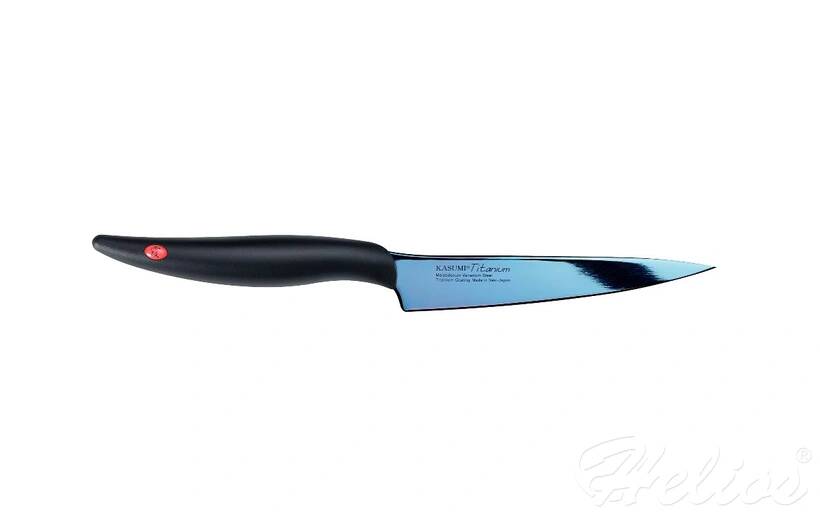 Kasumi Kasumi Nóż uniwersalny kuty Titanium dł. 12 cm, niebieski (K-22012-B) - zdjęcie główne