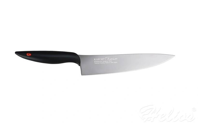Helios szkło: Kasumi Nóż szefa kuchni, kuty Titanium dł. 20 cm, grafit (K-22020)