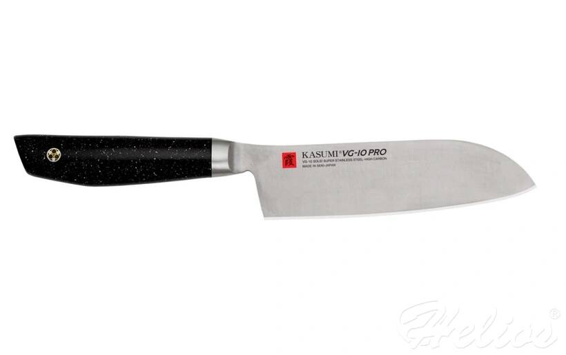 Kasumi Kasumi Nóż Santoku, mały kuty VG10 dł. 13 cm (K-52013) - zdjęcie główne