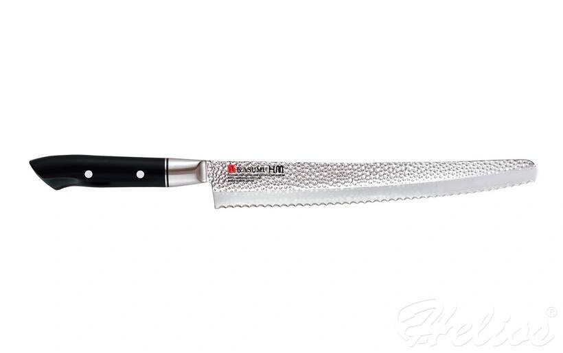 Kasumi Kasumi Nóż do chleba kuty VG10 HM dł. 25 cm  młotkowany (K-76025) - zdjęcie główne