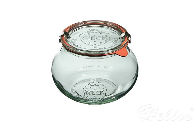 Helios szkło: Słoiki z pokrywką, uszczelką i 2 zapinkami / 1062 ml - WECK Schmuck (WE-748-100PUZ)