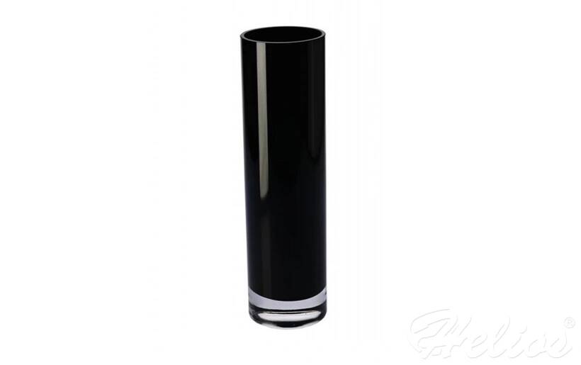 Krosno Glass S.A. Czarny wazon 37 cm - Color (C361) - zdjęcie główne