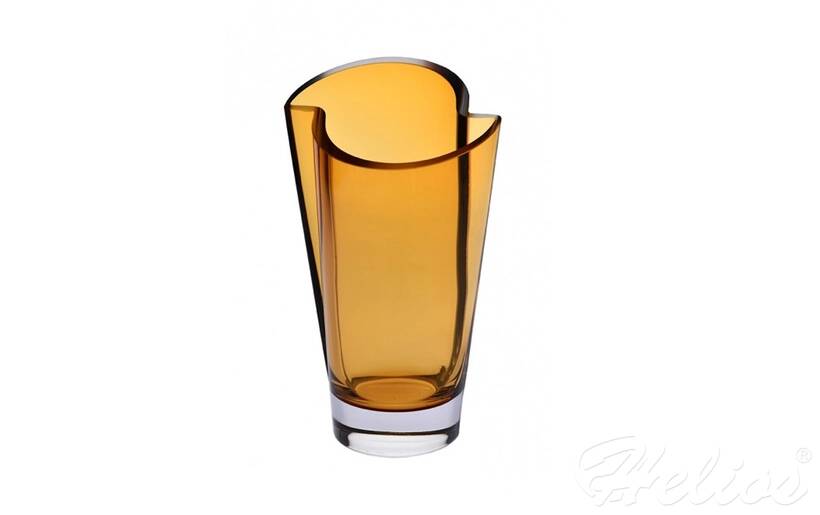 Krosno Glass S.A. Bursztynowy wazon 30 cm - Color (3201) - zdjęcie główne
