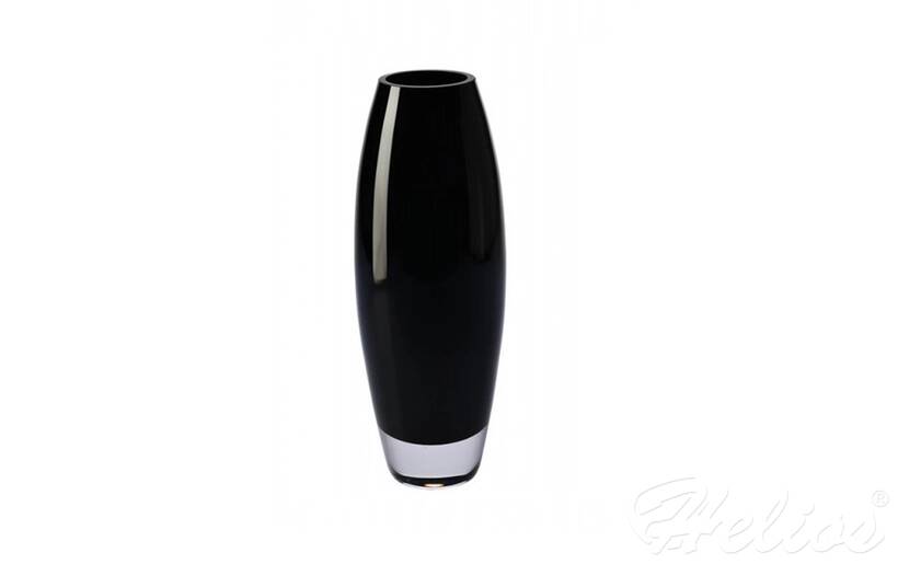 Krosno Glass S.A. Czarny wazon 30 cm - Color (4003) - zdjęcie główne