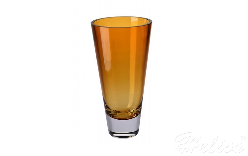 Krosno Glass S.A. Bursztynowy wazon 30 cm - Color (4532) - zdjęcie główne