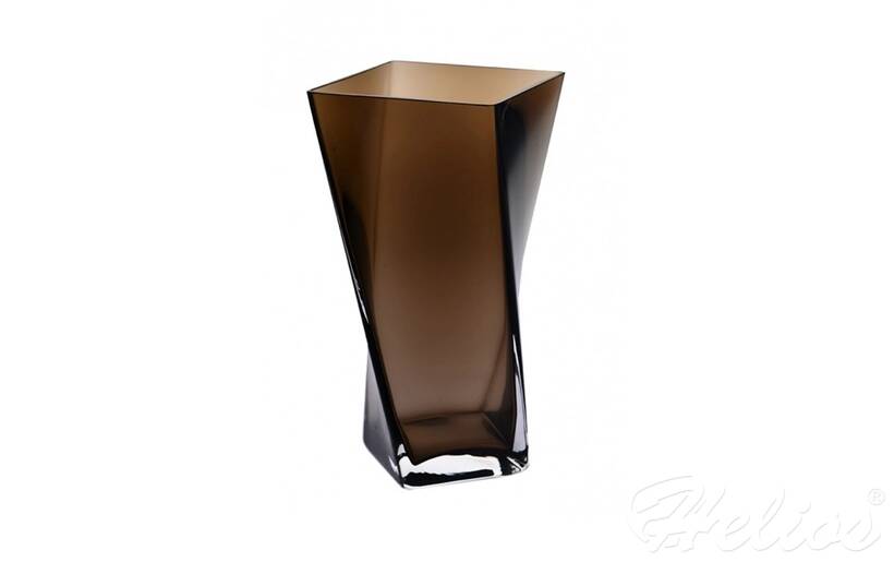 Krosno Glass S.A. Brązowy wazon 28 cm - Color (6374) - zdjęcie główne
