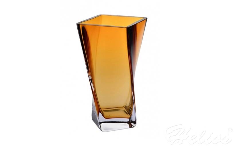 Krosno Glass S.A. Bursztynowy wazon 28 cm - Color (6374) - zdjęcie główne