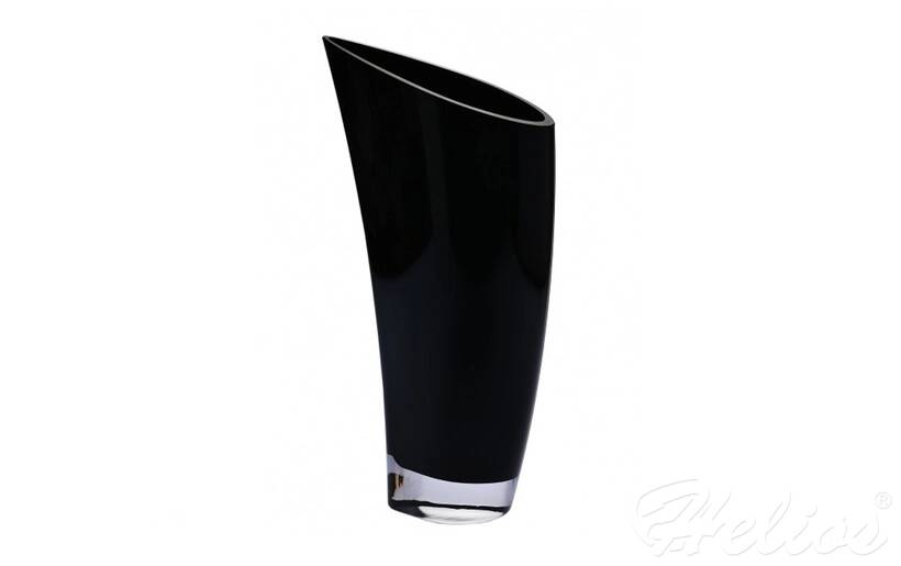 Krosno Glass S.A. Czarny wazon 45 cm - Color (A662) - zdjęcie główne