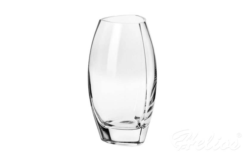 Krosno Glass S.A. Handmade / Wazon z grubym dnem 25 cm - Bezbarwny (B727) - zdjęcie główne