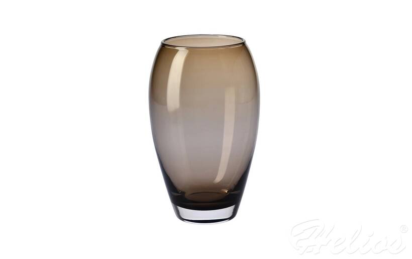 Krosno Glass S.A. Handmade / Wazon  22 cm - Dymny brąz (C349) - zdjęcie główne