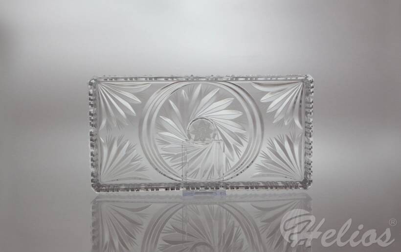 Helios szkło: Tacka kryształowa / mała 22 cm - 1469 (200143)