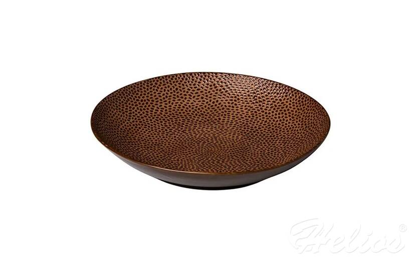 Fine dine Talerz do pasty 25,5 cm / brązowy - Honeycomb (773215) - zdjęcie główne