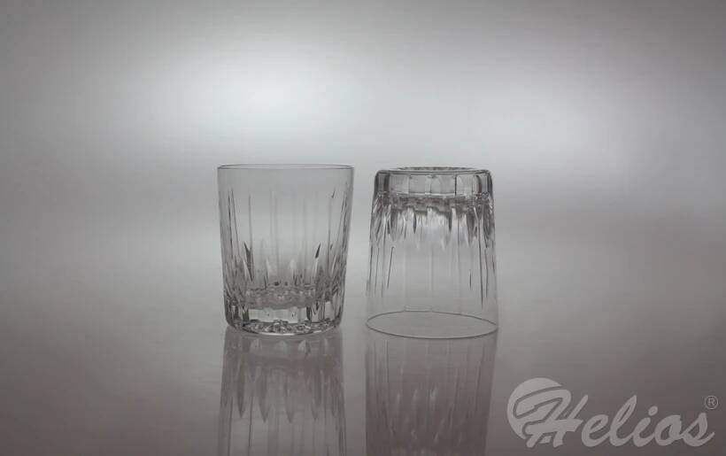 Bohemia Szklanki kryształowe do whisky 290 ml - KA06 Paski (KW06WH) - zdjęcie główne