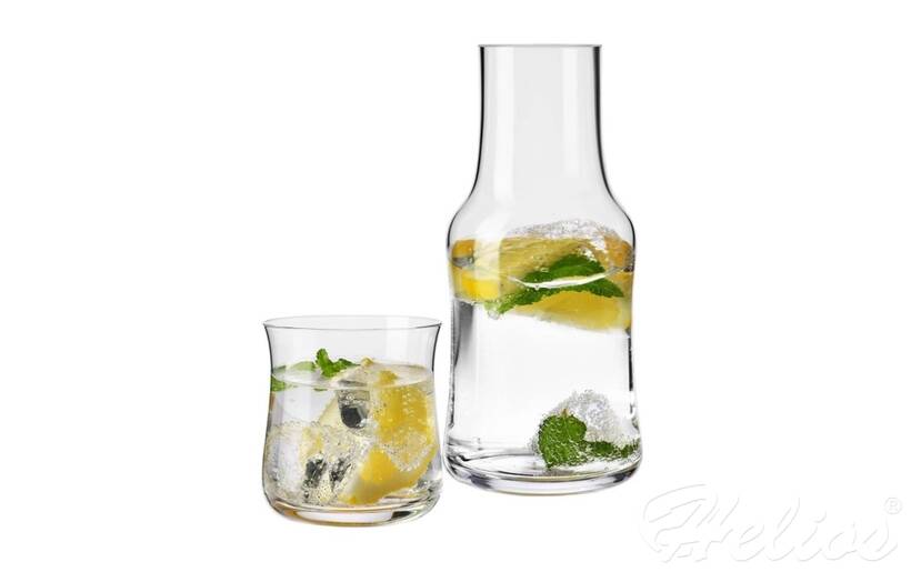 Krosno Glass S.A. Komplet nocny: karafka + szklanka - SPLENDOUR (KP-1087) - zdjęcie główne